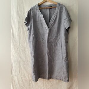 Tahari Linen plus Size Dress